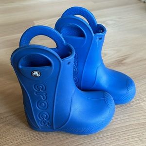 Crocs rain boots toddler